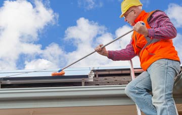 Low Moor soft wash roof cleaning
